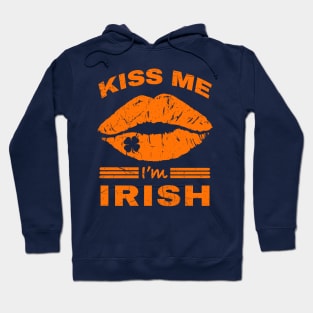 Kiss Me I'm Irish St Patrick's Day Hoodie